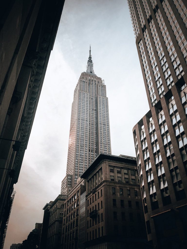 Div među bockatorima neba – Empire State Building